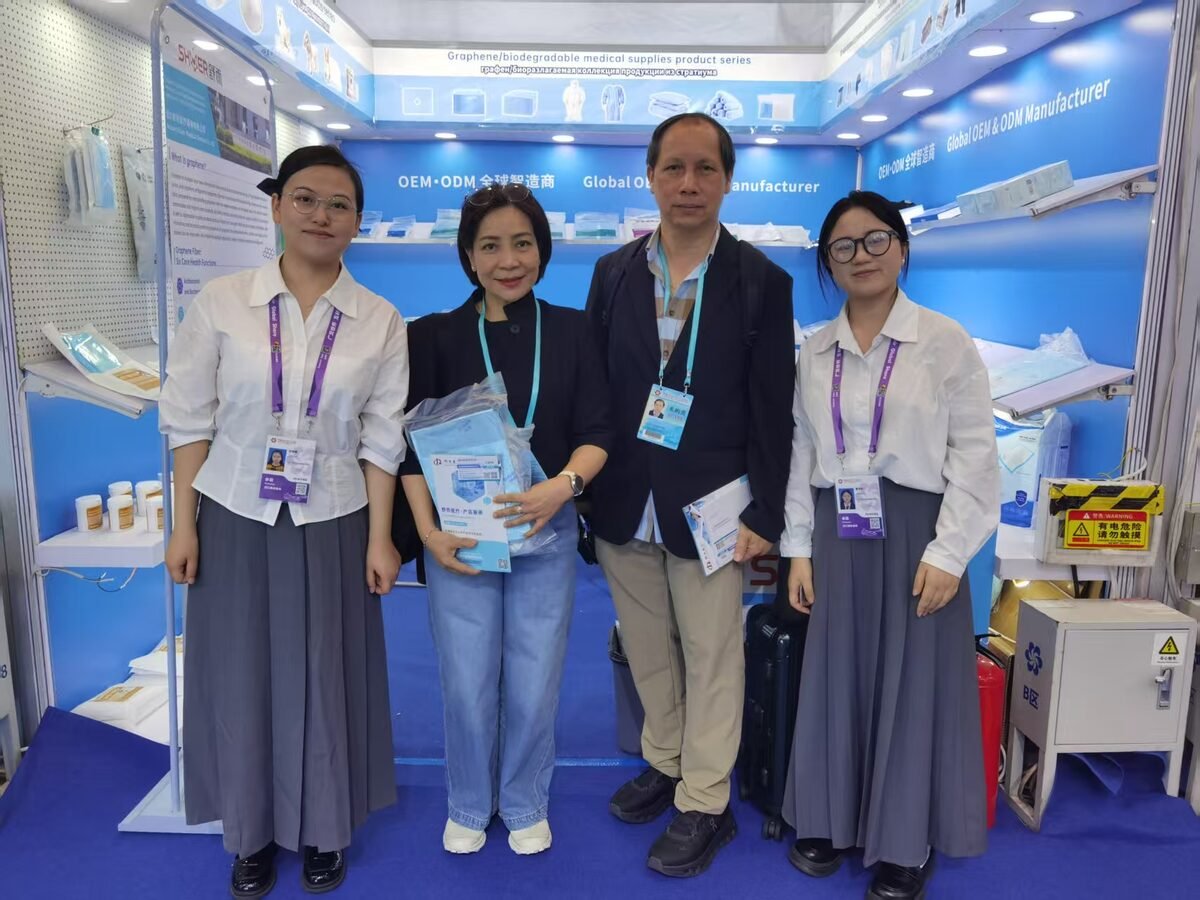 Shuer Medical exhibition booth
