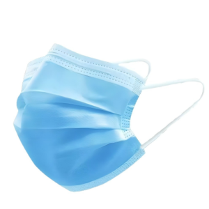 non-sterile disposable surgical mask, color options: Blue; Additional colors available upon request, size: 17.5*9.5cm