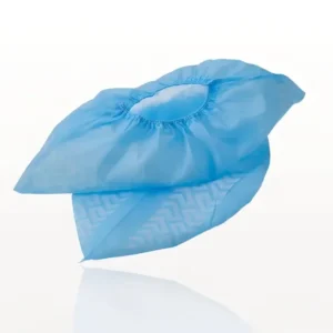 disposable nonwoven shoe covers, color options: Blue/Light Gray/White, size: 40*16cm