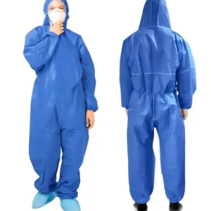 disposable protective suit, color options: Blue/Light Gray/White, size: S(160); M(165); L(170); XL(175); XXL(180); XXXL(185)