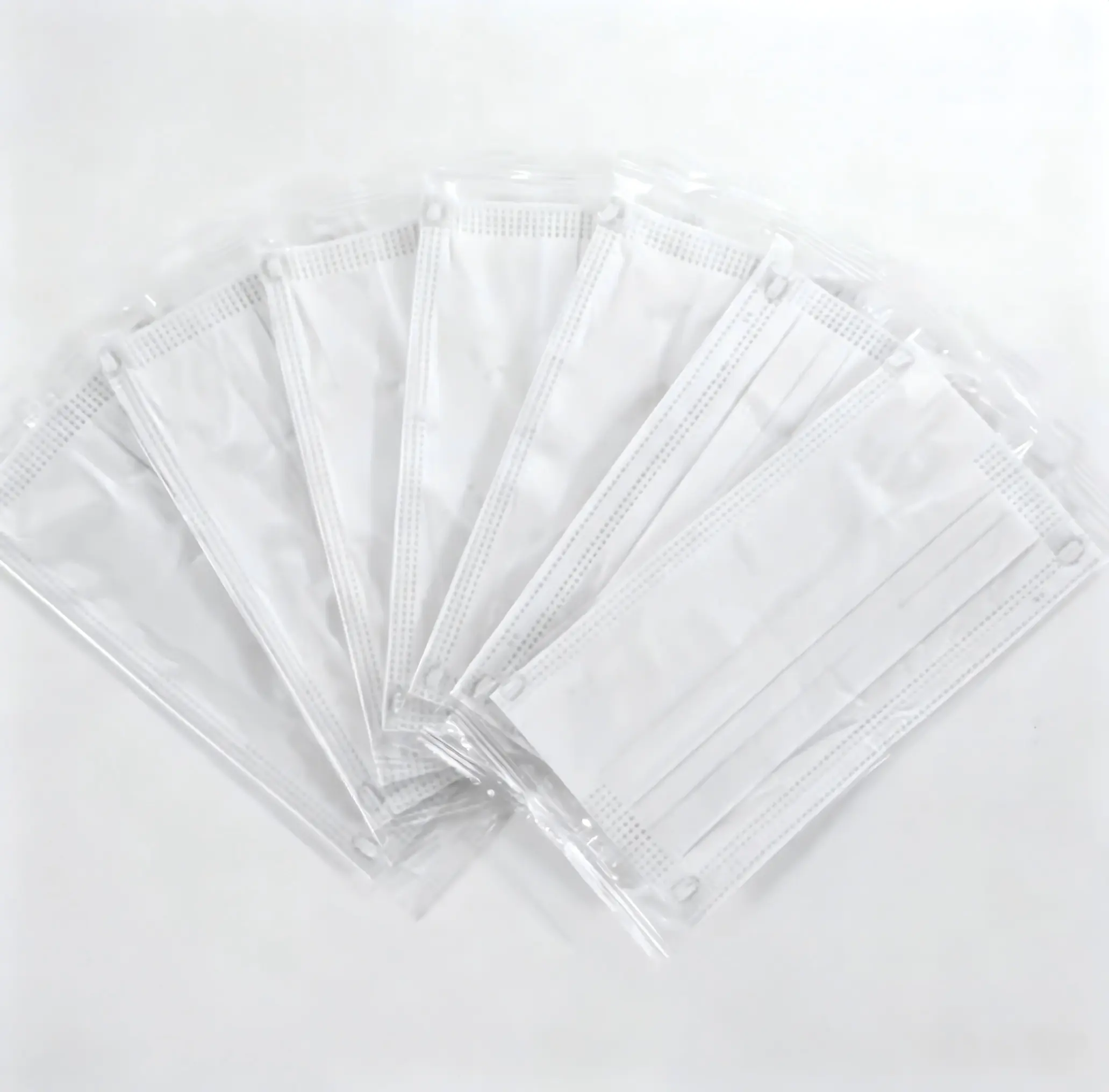 flat disposable face mask flat disposable face mask, color options: White; Additional colors available upon request, size: 17.5*9.5cm