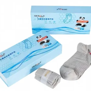 graphene antibacterial socks, color: Light Gray, size or packing: Short/Mid-length
