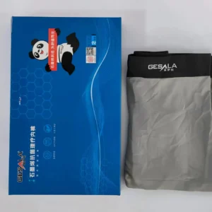 graphene boxer brief, color: Light Gray, size or packing: S/M/L/XL