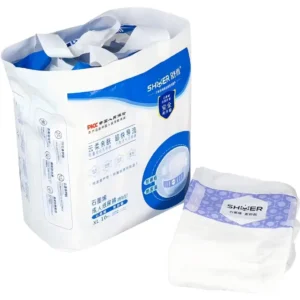 pants style graphene adult diaper, color: Light Gray, size or packing: L/XL
