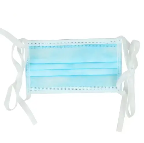 sterile strap style surgical mask sterile strap-style surgical mask, color options: Blue; Additional colors available upon request, size: 17.5*9.5cm